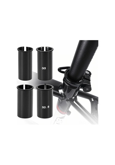 Geeroyoo Alüminyum Bisiklet Oturma Çubuğu Adaptörü 27.2-30.4 Mm Dağ Yol Katlanır Bisiklet Dönüştürücü Aparatı Çok Renkli