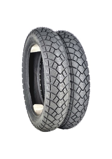 Honda Dio Kışlık Lastik Takımı 100/90-14 Ve 90/90-14 Tl Tubeless - Dubleks