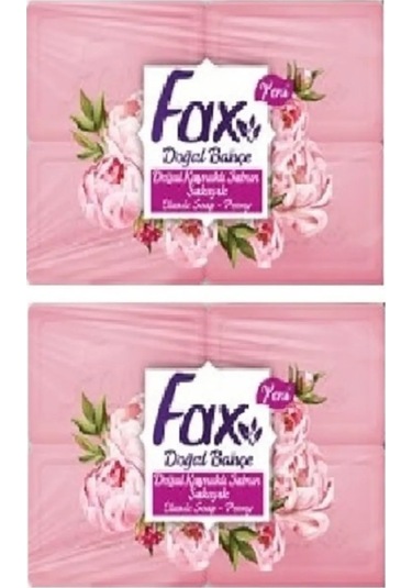 Fax Şakayık Klasik Saf Sabun 4 x 125 G 2'li