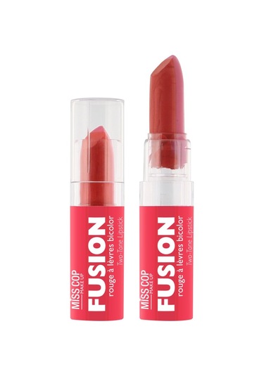 Miss Cop Fusion Two Tone Lipstick 02 Corail