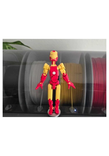 Dummy Iron Man Eklemleri Hareketli 14 Cm Mini Figür Ironman