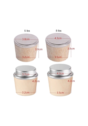 Cbtx Sıcak Su Şişesi Yalıtımlı Su Isıtıcısı Fişi Ahşap Tıpa Termo Şişe Kapağı, Stil: Yüksek Kemer 5 Lbs