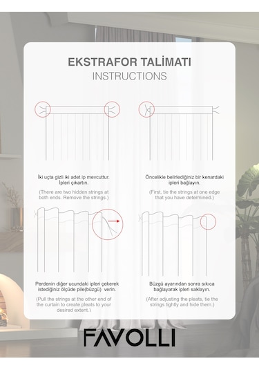 Kadife Dokulu Turuncu Ada Fon Perde Ekstrafor Büzgülü Dream Series Turuncu
