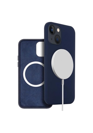 iPhone Uyumlu 15 Pro Max Kılıf Magsafe Özellikli Lansman Silikon Kapak