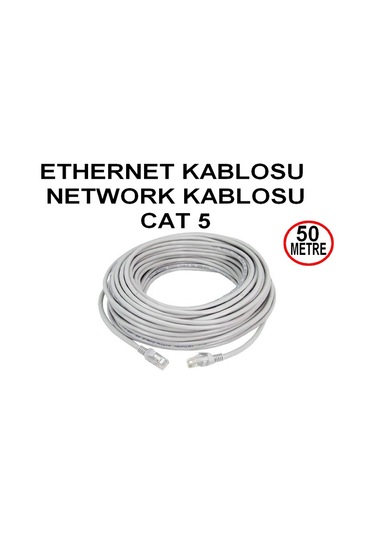 Ethernet Kablosu Cat5 50 Metre
