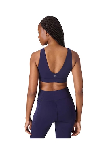 Sweaty Betty Ultımate Studıo Voop Bra 5516 Mavi