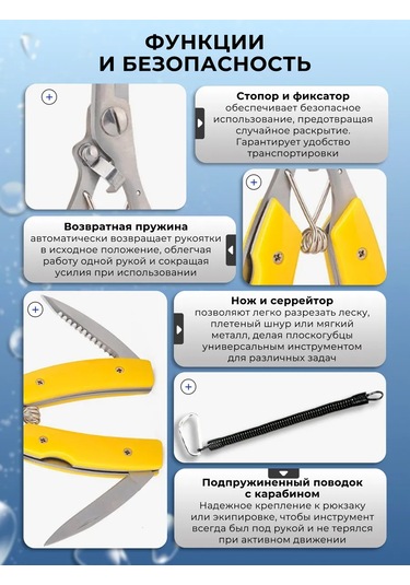 Rfishing Kılıflı Ve Karabinalı Balıkçı Pense 176640738