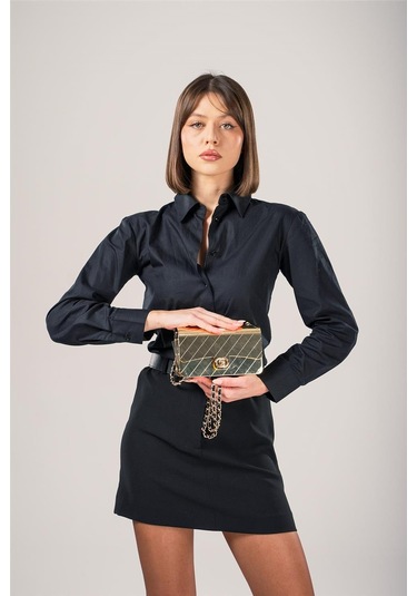 Ççs Kadın 17773 Omuz Askılı El Çantası Altın