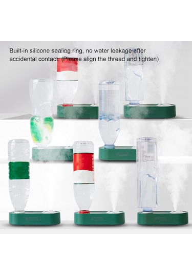 Suofeng Taşınabilir Mini Usb Şarjlı Nemlendirici Serin Buhar Seyahat Boyutu Gece Lambası 2 Ayarlı Yatak Odası Ev Ofis Hom-sf