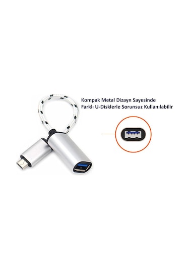 Gplus Mc318 Utv007 Chip Android Video Dvr Uyumlu Usb3.0 Otg Kablo