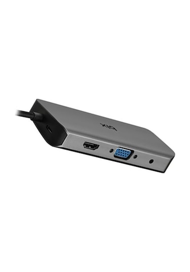 Bix Bx11Hb Type-C Hdmı Vga Ethernet Kart Okuyucu Usb Dönüştürücü