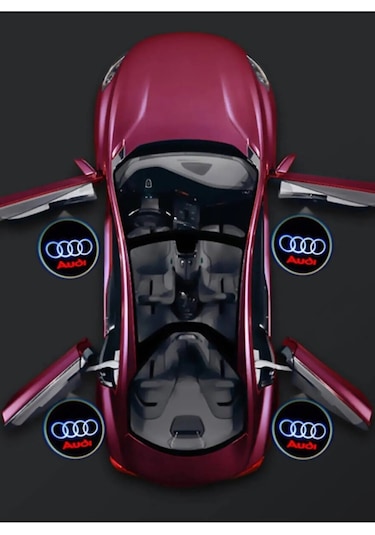 Audi A5 Kapı Altı Logo Hayalet Logo 2008 Model Sonrası