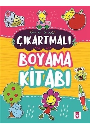 Çıkartmalı Boyama Kitabı- Timaş Çocuk