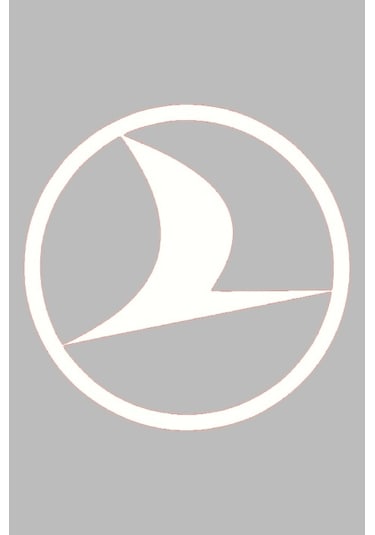 Miyrem Oto Aksesuar-thy Logo Sticker -beyaz 8.5x 8.5 Cm 8 X 8 Cm