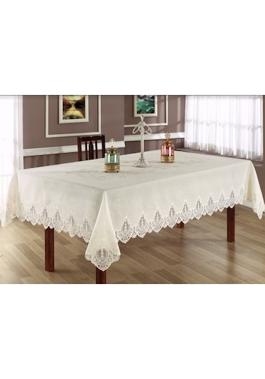 Nazik Home Marry Masa Örtüsü Pudra