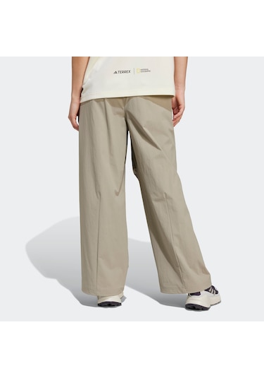 Adidas Terrex National Geographic Aeroready Kadın Bej Outdoor Pantolon Jd5846 Krem