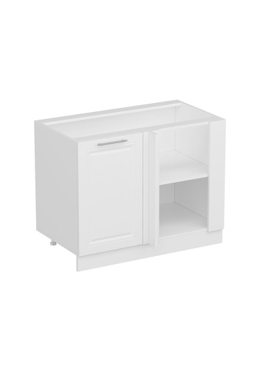 Minar Mutfak Modül Alt 1k1r 105cm Köşe Dolap Byz Mebran C Byz