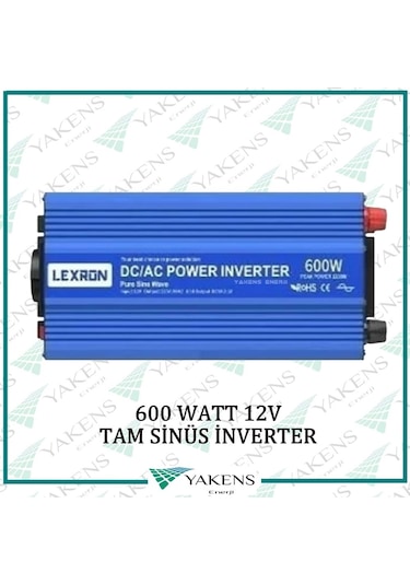 Lexron 600 Watt 12v Tam Sinüs İnverter Lexron