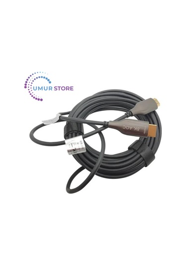 40 Metre - Aoc Fiber Hdmı 2.1 Kablo - 48gbps, 8k 60hz, 4k 120hz, 4k 60hz, Earc, D-hdr, Dolby Vision
