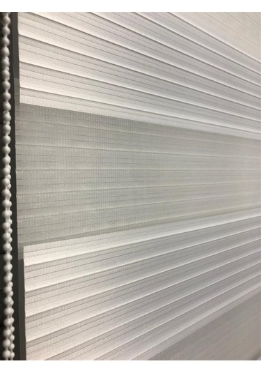 Storburada Pliseli Stor Zebra Perde Ekru Stb481-d Ekru