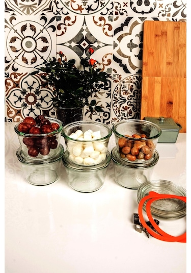 Weck 370 Ml Mold Kısa Kavanoz 6 Adet 741