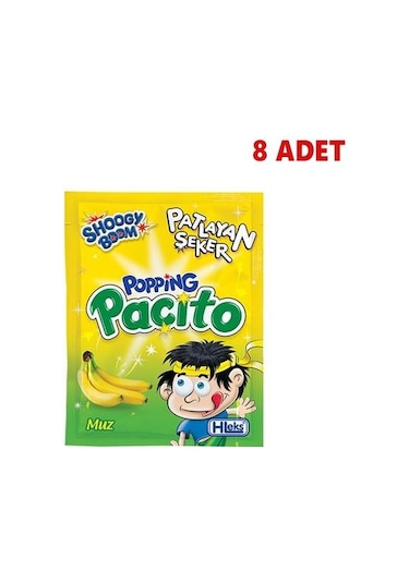 Hleks Popios Pat layan Şeker Muzlu (8 Adet)