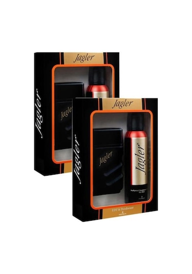 Jagler Classic Erkek Parfüm EDT 2 x 90 ML + Sprey Deodorant 2 x 150 ML