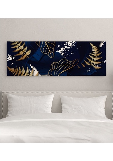 Bk Gift Yatak Odası Konseptli Panorama Kanvas Tablo 100X35Cm-19