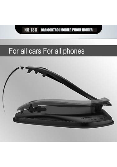 Qingmipy Araç Konsol Telefon Tutucu Abs Plastik Ev Ofis Kullanıma Uygun 4-5.8 İnç Telefonlar İçin Ayarlandırabilir Gps Konumlandırıcı