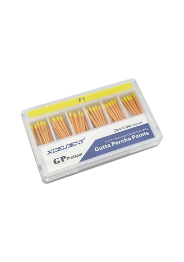 1 Kutu Diş Gutta Perka Noktası Diş Emici Gutta Percha Diş Kliniği Malzemesi 02 Konik Endodonti Camel