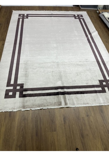 Dıamond Viskon Makina Halısı Brown 200x300 Diğer