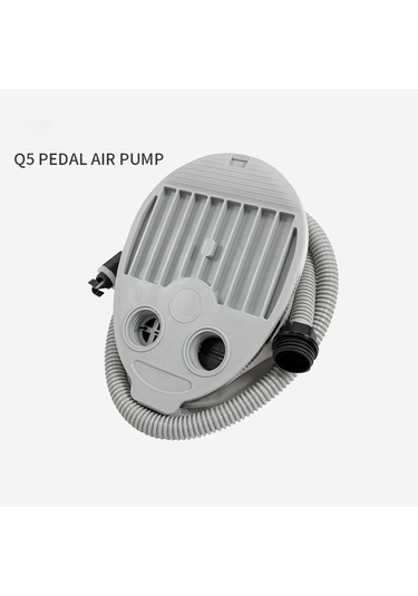 Suntek Şişme Tekne Pompası Kano Evrensel Sürüklenen Körük Ayak Gri