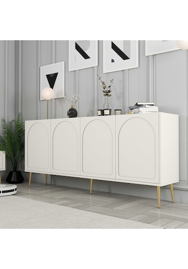 Variant Lyon Konsol - Krem / Altın
