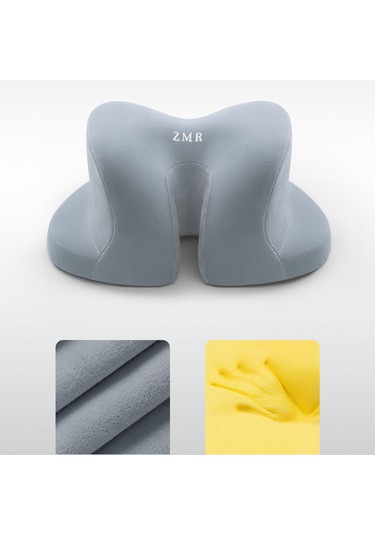 Suntek Yüz Beşiği Aşağı Yastık Çıkarılabilir Ev Masaj Gri