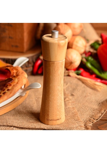 Bambum Paprika Tuz Ve Karabiber Değirmeni 19 Cm