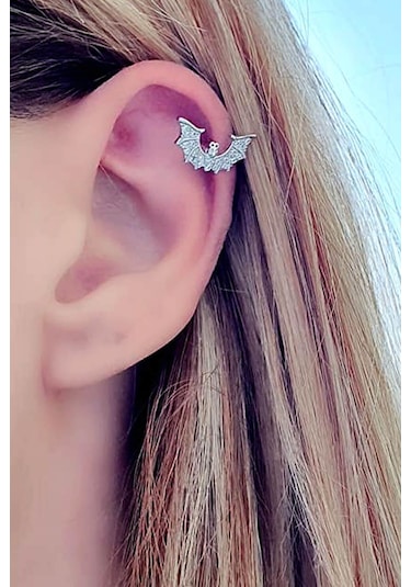 Zirkon Taş Detaylı 316l Anti Alerjik Cerrahi Çelik Helix Piercing
