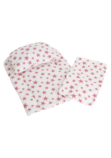 Zenobya Yıldızlı Alt Açma Set - Pembe
