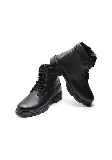 45 - 46 - 47 - 48 - 49 - 50 Büyük Numara Erkek Bot . Rahat Geniş Kalıp Siyah