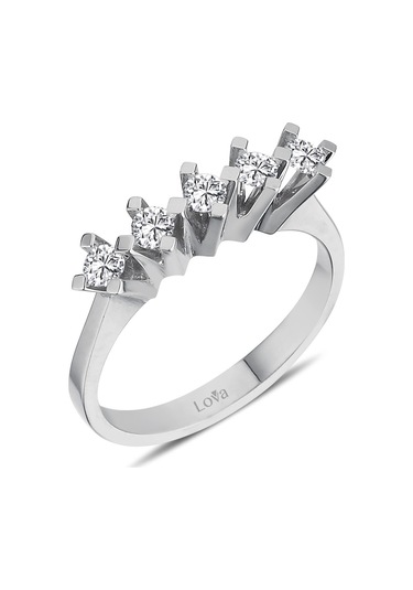 Lova G Renk 0,43 Karat Pırlanta Beştaş Yüzük - 1040094