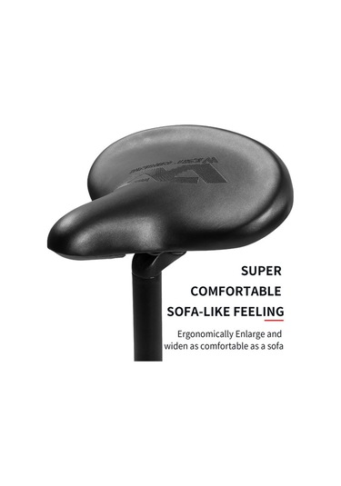 Skycıty Bisiklet Selesi - Şok Emici Geniş Rahat Minder, Yansıtıcı Kayışlı Konforlu Taban Çok Renkli