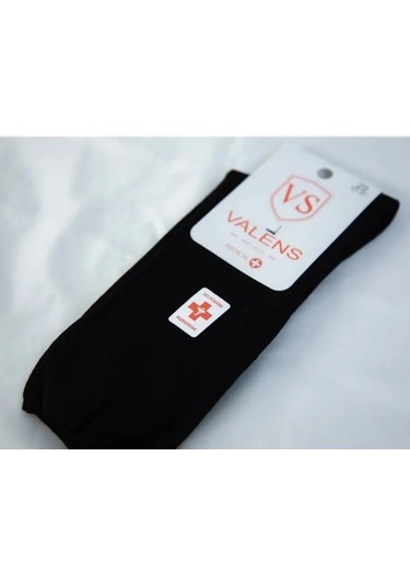 Valens 5 Çift Tıbbi Gevşek Bantlı Çorap 111585243 Siyah