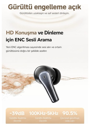 Biriva T62 Bluetooth 6.0 Oyun Modlu Kulak İçi Kulaklık