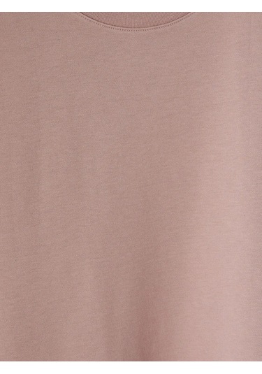 Lc Waikiki Pembe Loose Fit Basic Dry Touch Tişört