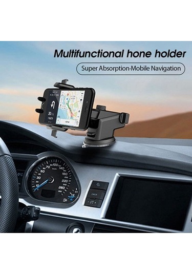 Wisdomselect Betty Becky King Kong Iı Abs Malzeme 360 Derece Evrensel Araç Montaj Tutucu Siyah Havalandırma Hayır Yok Ql4f32