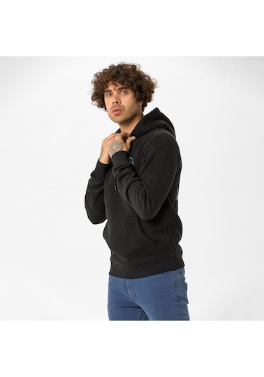 Routefield House Erkek Sweatshirt Siyah