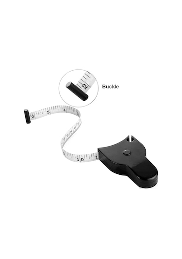 2 Adet-2 Adet Vücut Mezura Vücut Ölçümü İçin Vücut Yağ Ölçüm Aracı Kilo Kaybı İçin 60 İnç 150 Cm