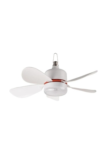 Xuweiwei 12v Düşük Voltajlı Vantilatör Işık 1 Adet Taşınabilir Fan Işığı Kamp Pazar Standı Avlu Balkon Yatak Oturma Odası İçin