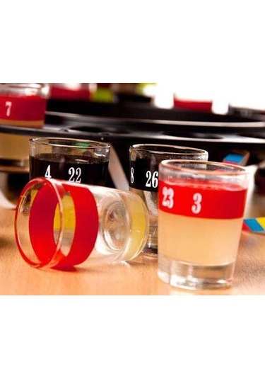 Shot Bardaklı -  Rulet Oyunu