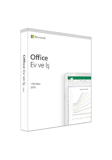 MS Office 2019 Ev ve İş Türkçe Kutu T5D-03258 (Lisanslı)