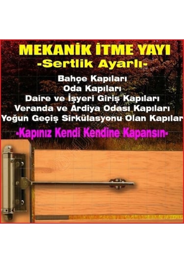 Mekanik İtme Yayı - Otomatik Kapı Kapatıcı